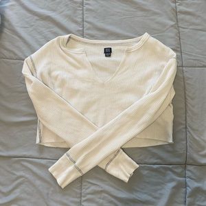 Cropped Long Sleeve - Urban Outfitters